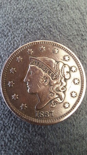 United states 1837 - states, cent