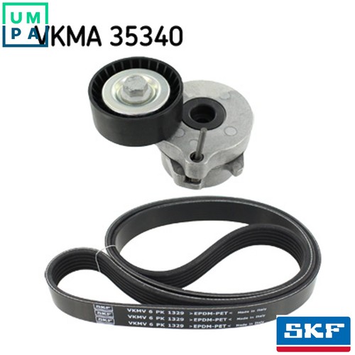 Vribbed belt set vkma 35340 - belt,