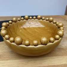 Copper Yellow Bobble Edged