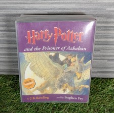 Harry Potter and the Prisoner of Azkaban Audio Book Cassette - Stephen Fry  /
