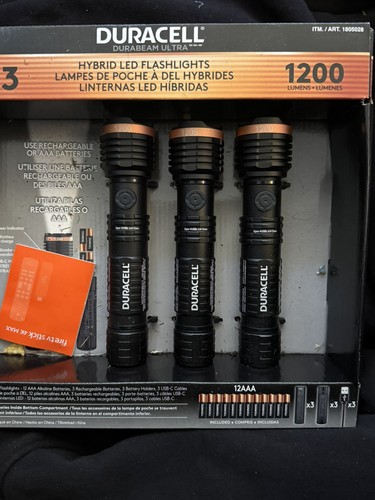Duracell ultra hybrid - duracell, led