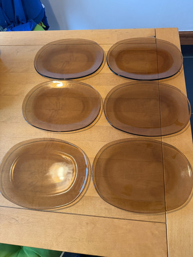 Vintage pyrex smoked brown - pyrex,