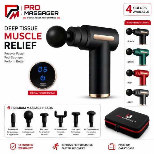 Pro massager mini portable - massager,