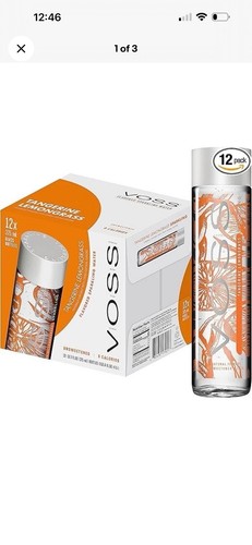 Voss tangerine lemongrass - voss,