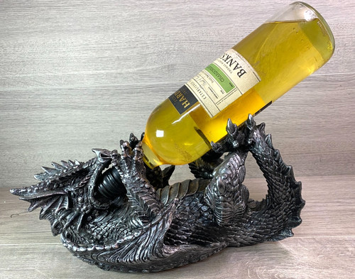 Guzzler dragon wine bottle - guzzler,