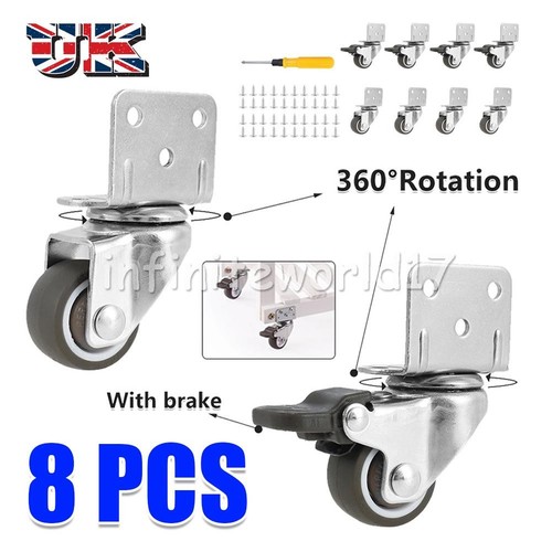 Furniture casters wheels - 8x,