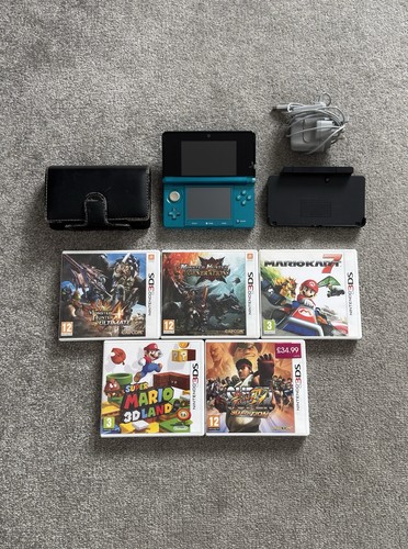 Nintendo 3ds aqua blue - aqua,