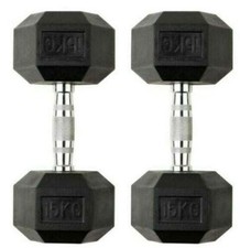 Pair of 2.5kg Hex Hand Weights