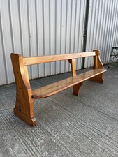 Vintage Antique Pine Church