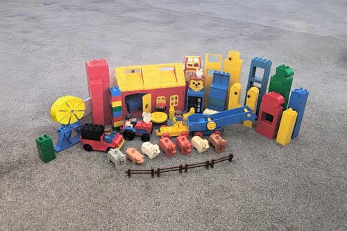 Vintage lego duplo large - large, farm