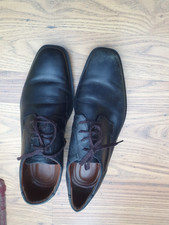 Hotter Uk9 Black Lace Up Shoes