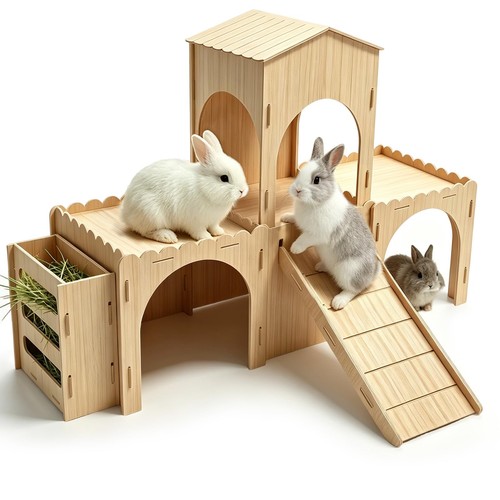 Varrisin large wooden rabbit - large,
