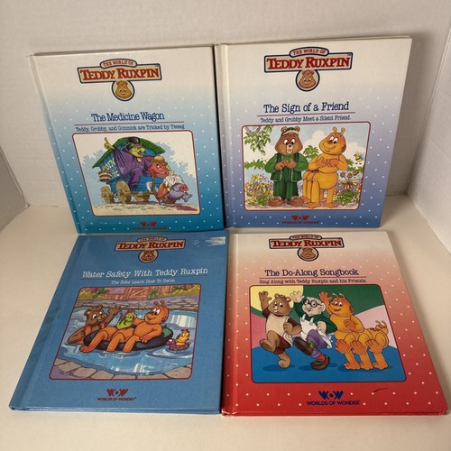 Teddy ruxpin hardcover books - teddy,