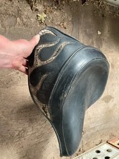 Harley Davidson? Corbin solo seat bobber chopper snake skin Used for Restoration