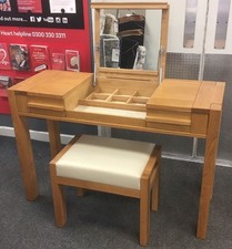 Marks & Spencer's Oak Sonoma Dressing Table and Stool - CS F17