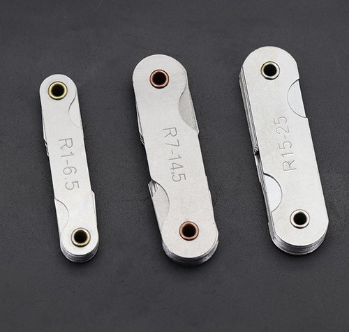 3xradius gauge set stainless - gauge,