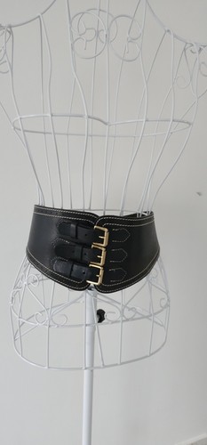 Ted baker wide leather belt - leather,