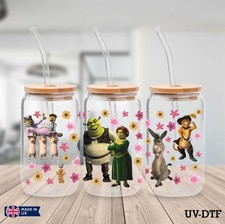Shrek UV DTF Sticker - 16oz