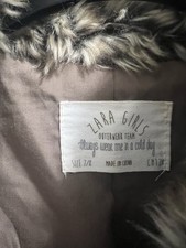 Girls faux Fur Vest Sleeveless