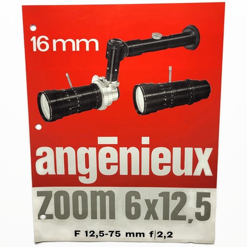 Vintage 1969 angenieux zoom - angenieux,