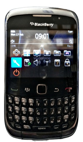 Blackberry curve 9300 - curve, colour