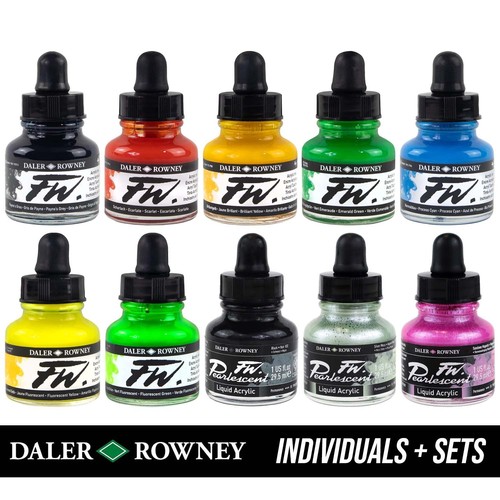 Daler rowney acrylic - daler, fw