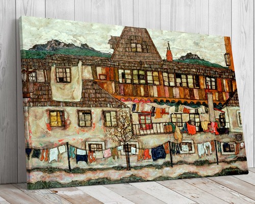 House with drying - house,