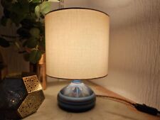  Vintage Portuguese style clay vase. Rewired to convert into a table lamp. 