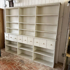 VINTAGE PAINTED DRESSER WITH 9 DRAWERS