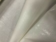 WHITE IRON ON Stiffened