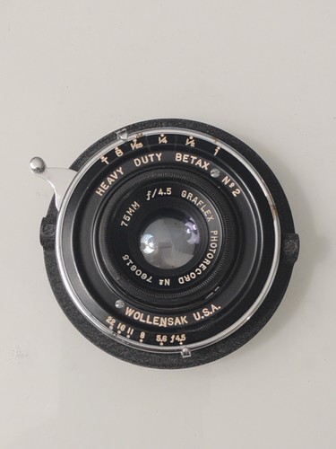 Wollensak graflex photorecord - wollensak,