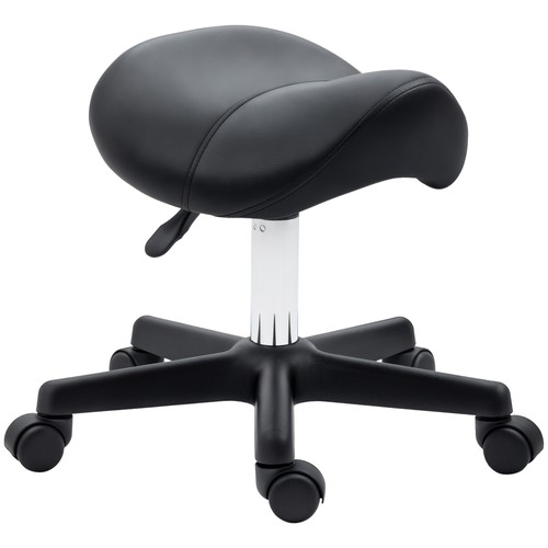 Homcom adjustable saddle - adjustable, stool