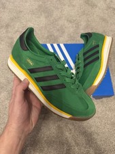 Adidas SL72 RS J - Women’s Trainers - Size UK 5.5 - Green / Black