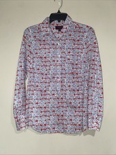 J Crew Popover 1/2 Button