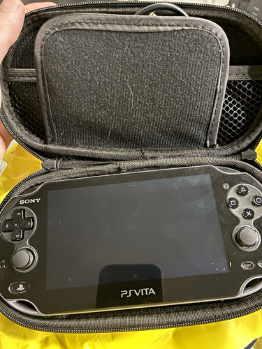 Sony vita black console - vita,