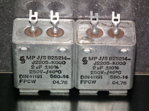 Two nos vintage siemens - two, pio