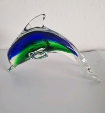 Murano Style Glass Dolphin