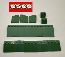 30 X  Lego Green Roof Tiles Fro Set Harry Potter 4738