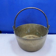 Cauldron Pot Heavy Brass