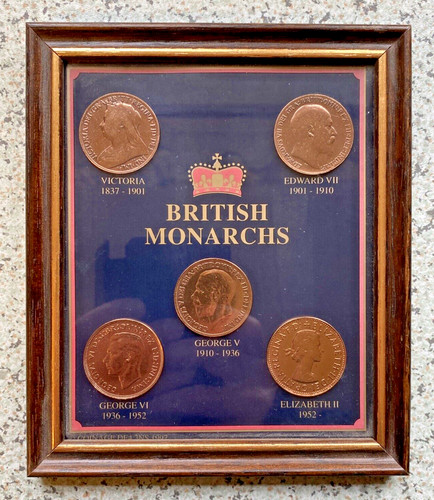 British monarchs framed - **,