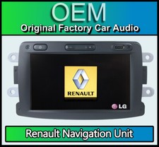 Renault Trafic sat nav car stereo, Renault Bluetooth Navigation radio with CODE