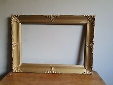 Antique  gilt swept frame