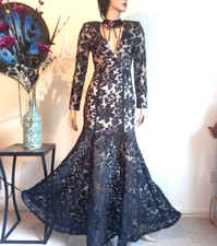 NEW GOTHIC WEDDING DRESS Black