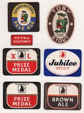 Charrington's Brewery - 10 x old beer labels - see 3 scans