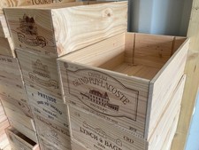 Wooden wine box - -, large