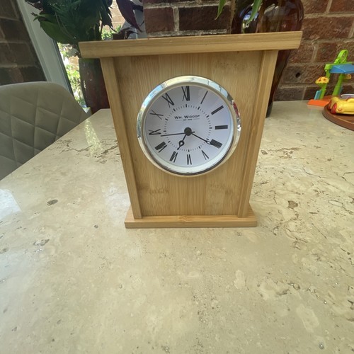 Widdop wood and glass mantel - and,