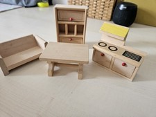 Wooden Dolls House Furniture