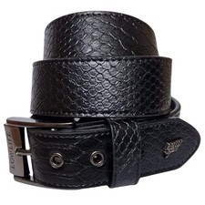 Lowlife leather belt Snakeskin