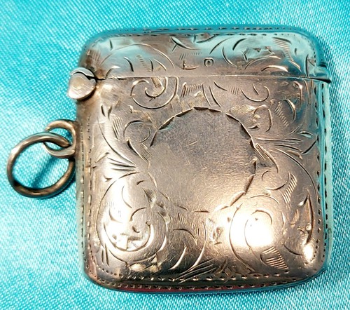 Str silver vesta case match - silver, case/match
