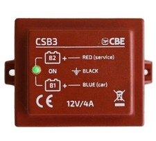 CBE Power Distributor CSB3 12v 4A For Motorhome Engine/Leisure Battery Parallel
